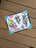 11 X 14 PRINT - BRONCS & BARBS