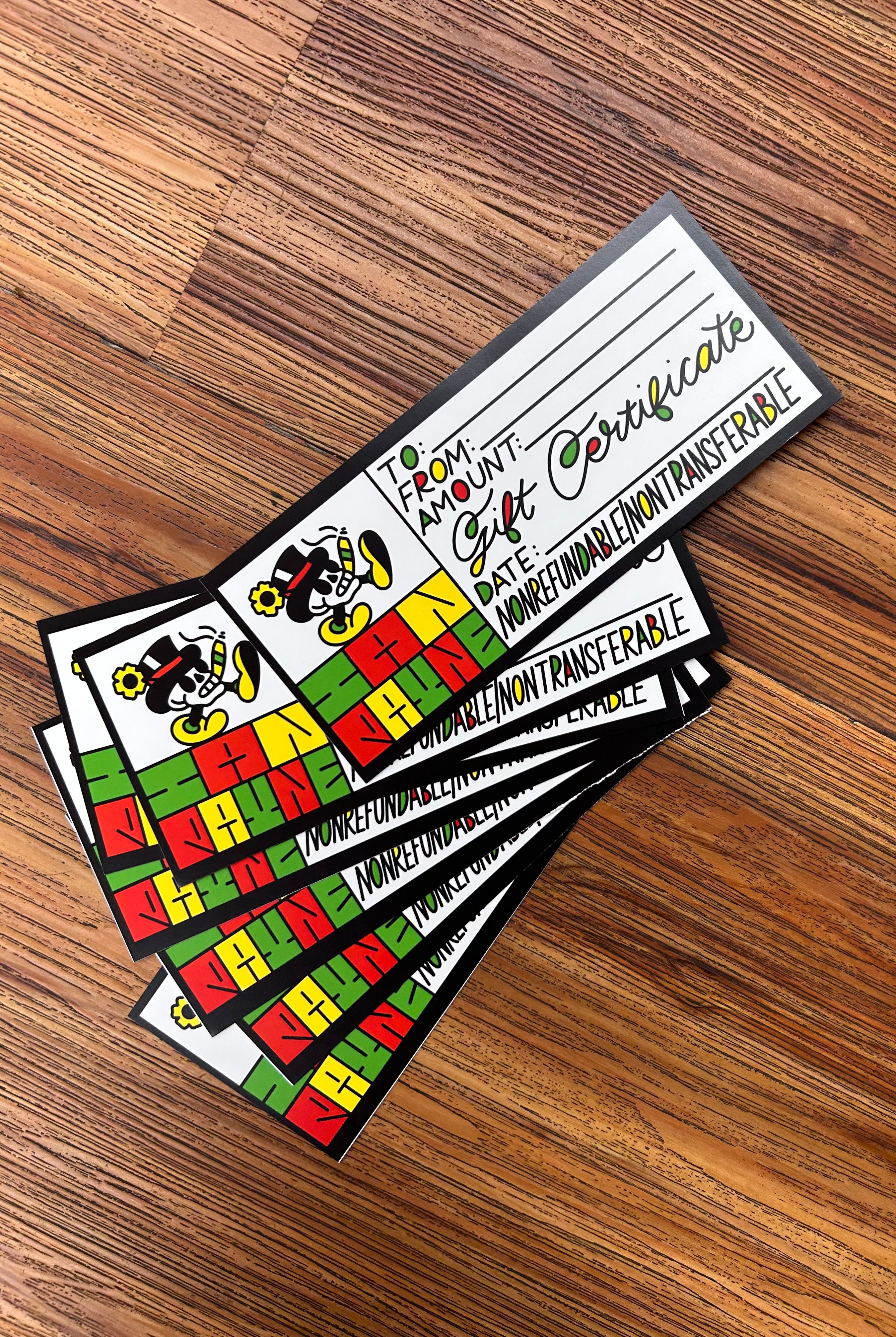 GIFT CERTIFICATE